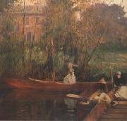 John Singer Sargent A Boating Party (mk18) Germany oil painting artist